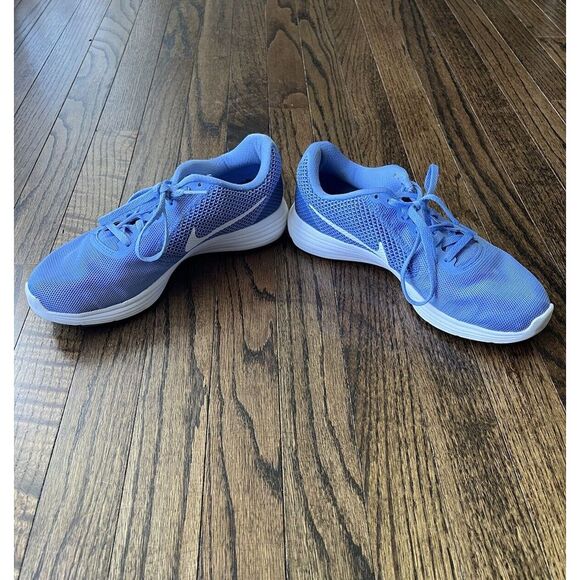 Nike Revolution 3 Womens Shoes Size 8 Trainers Low Top Sneakers Blue 819303-400 - Picture 5 of 7